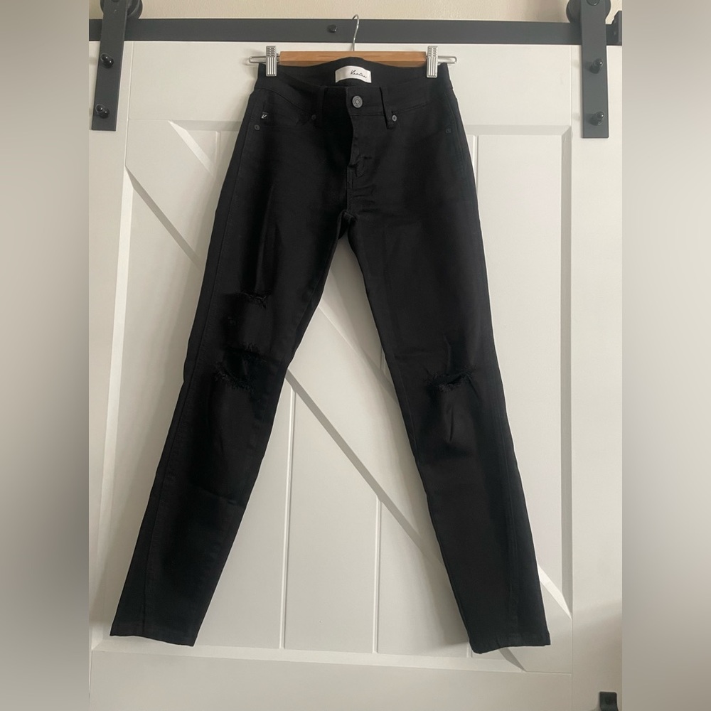 Black Ripped Skinny Jeans